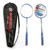 Raqueta de Bádminton Duradera Alta Elasticidad Nuevo Juego de Doble Raqueta Universal para Adultos Estudiantes Viene con Bolsa Raqueta Especial para Competición de Adultos