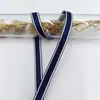 Cinto decorativo de tira colorida de 1cm, lado colorido, cinto de fita de poliéster multicolor, alça, borda de vestuário, acessórios de vestuário, atacado