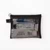 Bolsa de Cosméticos de Malla de Nylon para Almacenamiento Gran Capacidad Simple Transparente Bolsa de Lavado Bolsa de Almacenamiento Portátil para Viajes Venta al por Mayor