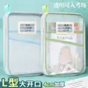 Bolsa de clasificación de materias, bolsa de archivo de malla transparente, apertura grande con cremallera, bolso de mano para estudiantes para llevar libros, bolsa de tutoría para exámenes
