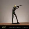 Adornos Modernos Minimalistas de Lujo Ligero, Decoración Creativa para el Hogar, Decoraciones para Gabinete de Vino, Mueble de TV para Sala de Estar, Manualidades y Mobiliario de Oficina