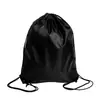Bolsa de Malla para Prueba al por Mayor, Pantalones con Bolsillo de Solapa y Cordón con Logo Impreso a Color, Mochila de Poliéster Empalmado con Bolsillo de Cordón para Almacenamiento
