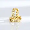 Se0299 Pendientes Frescos y Dulces de Corazón Europeos y Americanos Pendientes Pequeños de Círculo Simple de Plata 925 Pendientes Chapados en Oro para Mujer