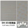 Redanco Novo Estilo 3Dins Série Popular de Desenho Animado Adesivos para Unhas Decalques Adesivos para Unhas Atacado Dh-654
