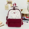 Mochila Escolar Casual Linda para Mujer, Mochila de Estudiante Ligera Estilo Coreano con Gran Capacidad, Versátil para Escuela Secundaria, Elegante y Atractiva