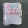 PVC criativo mini poupança binder bolso portátil poupança livro dinheiro titular presente dólar lado de armazenamento
