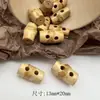 Nuevos Botones de Madera Natural Estilo Chino, Cheongsam Tradicional Estilo Chino, Traje Tang, Hanfu, Botones Decorativos Estilo Antiguo, Botones Cosidos a Mano para Combinar Ropa