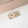Fecho magnético flor de ameixa, fecho magnético costurado à mão, fecho de pressão magnético, fecho magnético para bolsas e roupas, fecho magnético oculto atacado