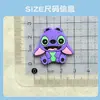 Parche de Pegamento Suave de PVC de Stitch Agujero Zapatos Joyería DIY Accesorios Funda de Teléfono Móvil Taza de Agua Imán para Refrigerador Accesorios para el Cabello