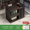 Mesa de Chá Pequena Móvel para Casa Mesa de Chá Madeira Maciça Carrinho de Chá Chaleira de Água Armário de Chá Integrado com Rodas Mesa Lateral de Chá Bandeja de Chá Kung Fu
