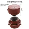 Tapa de Ventilación de Aire de Hierro Fundido Tipo Brida con Rosca Interna Modelo ABDE Cabezal de Tubería de Aire Marina Tapa de Respiración DN50DN65DN80