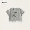 Ropa de Verano para Niños Bangxuan Ropa para Bebé Niña Manga Corta Casual Jeans para Bebé Traje Infantil Conjunto de Dos Piezas para Niñas