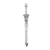 Exclusivo transfronterizo para DIY retro gladiador espada espada ropa suéter cadena colgante colgante aleación joyería accesorios