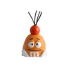 Ornamento aromático divertido em formato de M&M para uso no banheiro e em casa, de longa duração, eliminador de odores de alta qualidade com retenção de fragrância