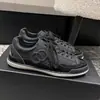 Zapatos Casuales Cómodos de Estilo Veraniego, Bloques de Color Blanco y Negro Panda, Puntera Redonda, Con Cordones, Suela Gruesa para Mujer, Tenis de Suela Fina para Mujer