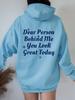 Suéter con forro polar para mujer, sudadera con capucha estampada con letras lisas y bolsillo tipo canguro, con cordón ajustable, muy vendido en el extranjero
