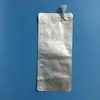 Atacado de fábrica saco com bico de sucção de toner folha de alumínio 1KG saco com bico de sucção de pó leve saco com bico de sucção auto-suportante pode ser impresso
