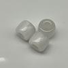 12*10mm resina contas de barril furo grande olho de gato contas cilíndricas DIY pulseira de miçangas acessórios de vestuário acessórios atacado