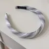 Diadema Fresca de Rayas Estilo Bosque, Coletero Versátil para el Día a Día, Diadema Elegante para el Trayecto Diario, Nuevo Estilo Universitario