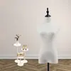 Mannequins para Vitrine de Loja de Roupas Manequim Meio Corpo Feminino Manequim para Vestido de Noiva Suporte de Exibição Mannequim Feminino