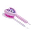 Peine de masaje de plástico conveniente de venta caliente transfronteriza amor animal de dibujos animados peine brillo niños peine cojín de aire peine de peluquería