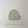 Gorro para Bebé Otoño e Invierno Simple Cálido y a Prueba de Frío Gorro de Lana Tejido para Niños y Niñas, Moderno y Versátil Gorro con Protección para las Orejas Gorro Frío Coreano