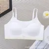 Nova Roupa Íntima Feminina de Dois ou Três Estágios Puberdade Alça de Ombro Ajustável Alunos do Ensino Fundamental e Médio Sutiã sem Marca