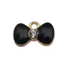 16 Pingentes de Liga Esmaltada DIY Batom Charms Estilo Chanel Pulseira Brincos Chaveiro Pingentes Acessórios de Joias