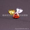 Fabricantes de Wuzhou Suministran Zircón de Piedra Preciosa AAA de Color en Forma de Corazón Piedras Sueltas Accesorios para Manualidades Mayorista de Piedras Preciosas de Color