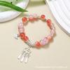 Nuevo Estilo Chino Nube Propicia Borla Gradiente Pulsera de Vidrio para Mujer Nicho Fresco Pulsera Joyería Lugar Escénico Estilo Caliente Puesto Venta al por Mayor