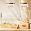 Trofeo de Cristal de Madera Maciza Personalizado para Reunión Anual, Evento de Aniversario de Equipo de Empleados Destacados de la Empresa, Medalla de Honor con Grabado Gratuito