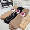 Medias Cortas para Mujer, Calcetines Finos de Verano Anti-enganches, Calcetines Cortos de Alambre de Acero para Mujer, Calcetines Cortos, Calcetines de Caña Corta, Estilo Corto de Piña