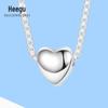 Hee goo D0242 S925 prata tridimensional mini amor temperamento moda simples pequena bonito doce clavícula cadeia