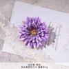Crisântemo de Agulha de Pinheiro Artificial Flor Cabeça Corsage Materiais DIY Flor Falsa Grampo de Cabelo Acessórios de Cabelo Atacado Adereços Flores Artesanais