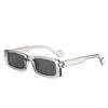 Óculos de sol de caixa pequena de moda de personalidade europeia e americana Shake Tone Live Hot Sunglasses Online Celebrity Wear Street Photographic Sunglasses