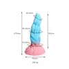 Qianbaiqu Dildo de Silicona Dildo Erótico Femenino Juguete Sexual Productos Sexuales para Adultos Dispositivo de Masturbación de Inserción Trasera