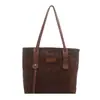 Outono 2026 Nova Bolsa Tendência Fashionável e Única Bolsa Tote Grande Vintage para o Dia a Dia Estampa de Leopardo Bolsa de Ombro