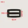 Accesorios para bolsos: hebilla cuadrada de plástico, hebilla de ajuste, hebilla en forma de D, hebilla de dos posiciones, accesorios para bolsas, deslizador para cincha de mochila