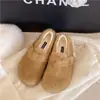Zapatos Mary Jane estilo francés forrados de pelo para mujer, aptos para uso en exteriores, con polar añadido para mayor calidez, nueva colección Otoño/Invierno 2026, de suela plana, versátiles y hechos de algodón