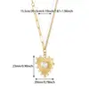 Collar de Acero de Titanio Estilo Cruz para Mujer, Colgante en Forma de Corazón, Joyería Geométrica de Nicho de Lujo Ligero, Cadena para Clavícula, Envío Directo