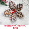 Flores de magnolia artificiales de Navidad nuevas y populares, directamente de la fábrica de origen, para comercio electrónico transfronterizo y decoraciones navideñas