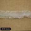 Renda Elástica Brilhante de Dois Lados para Roupas de Boneca - Atacado em Estoque