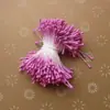 400 Flor de Gota d'Água Fosca Miolo Flor Redondo Gesso Dupla Face Fio de Algodão Estame Flor Haste Torcida Estames de Flor