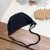 Bolso de Hombro Bolso Japonés Otoño Mujer 2024 Nuevo Bolso Cruzado Versátil Bolso Sobaco Bolso Media Luna Bolso Dumpling Moderno