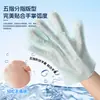 Luvas Esfoliantes Transfronteiriças com Dispensador de Sabão, Luvas Secas para Mulheres, Luvas de Máscara Corporal de Limpeza Spa, Luvas Descartáveis para Esfoliação do Banho