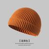 Gorro de lana de otoño e invierno para hombre, marca de moda hip hop, gorro de melón tejido, gorro frío estilo japonés, gorro grande para mujer