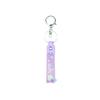 Transfronterizo Nuevo Producto Estrella Arcoíris Lindo Llavero Transparente PVC Goma Suave Colgante Cordón de Cuero Festivo Exquisito Regalo DIY