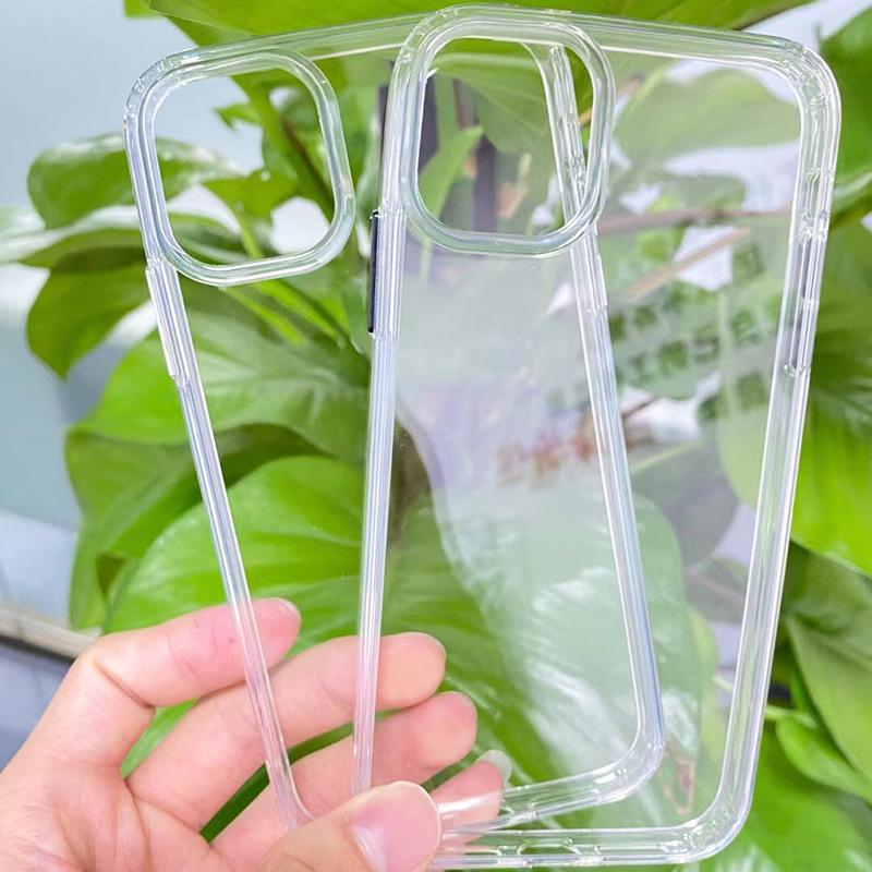 苹果12直边手机壳透明