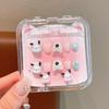 Pegatinas de uñas autoadhesivas impermeables con dibujos animados para niños, pegatinas para uñas de bebé, pegatinas lindas para uñas de niña pequeña
