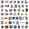 50 Autênticos Adesivos Graffiti Autorizados Vingadores 2, Adesivos à Prova d'Água para Diário, Caderno, Mala